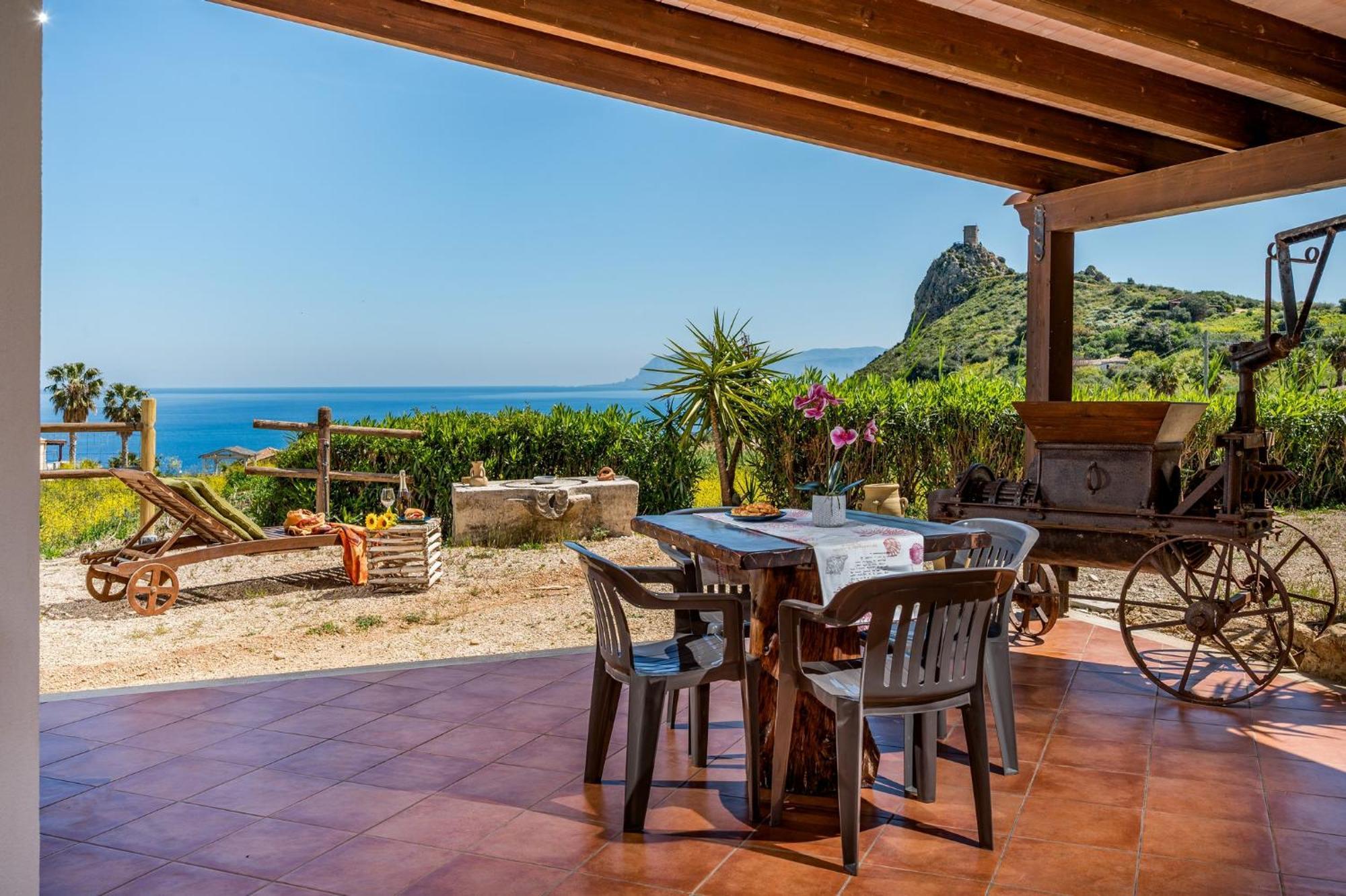 Villa Elena Vicino La Riserva Naturale Dello Zingaro Scopello  Εξωτερικό φωτογραφία